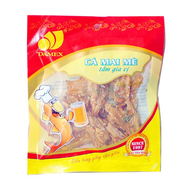  Cá mai mè tẩm gia vị Damex gói 25g 