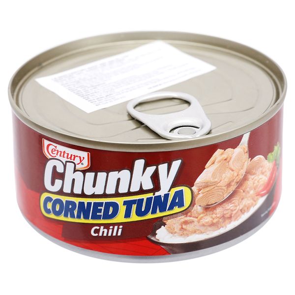  Cá ngừ khúc xốt gia vị cay Chunky Century hộp 180g 