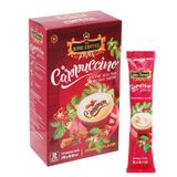  Cà phê Cappuccino TNI King Coffee hương quế 12 gói x 20g hộp 240g 