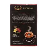  Cà phê đen TNI King Coffee Espresso 15 gói x 2,5g hộp 37,5 g 