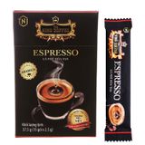  Cà phê đen TNI King Coffee Espresso 15 gói x 2,5g hộp 37,5 g 