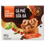  Cà phê sữa đá hòa tan The Coffee House 25 gói x 22 g hộp 550g 