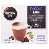  Cà phê sữa hòa tan NesCafé Latte vị sô cô la 10 gói x 24g hộp 240g 