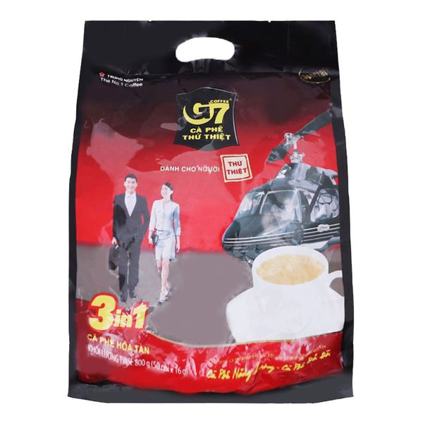  Cà phê sữa Trung Nguyên G7 3 in 1 50 gói x 16g gói 800g 