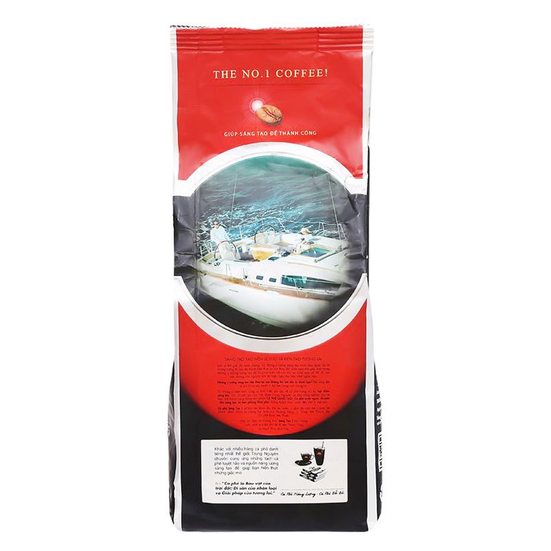  Cà phê rang xay pha phin Trung Nguyên sáng tạo 1 gói 340g 