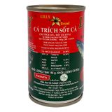  Cá trích sốt cà Lilly thùng 100 hộp x 155g 