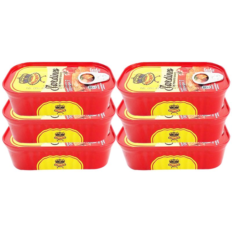 Cá trích xốt cà Sea Crown hộp 125g 