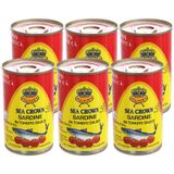  Cá trích sốt cà Sea Crown hộp 155g 