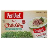 Cháo yến Yến Việt đậu xanh thịt bằm thùng 24 ly x 50g 