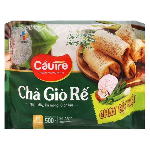  Chả giò rế chay Cầu Tre đặc biệt gói 500g 