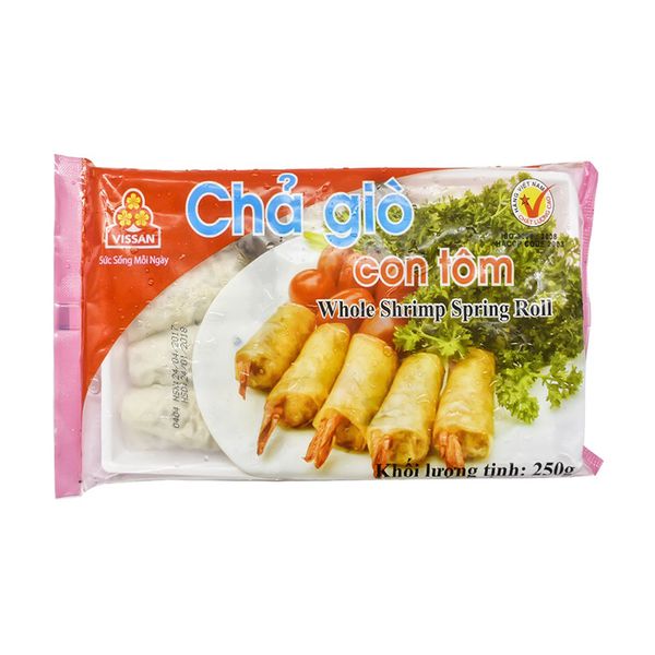  Chả giò Vissan nhân con tôm gói 250g 