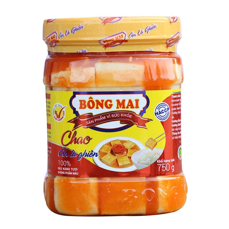 Chao Bông Mai hũ nhựa 750 g 