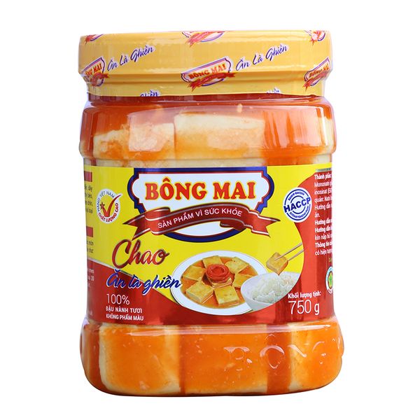  Chao Bông Mai hũ nhựa 750 g 