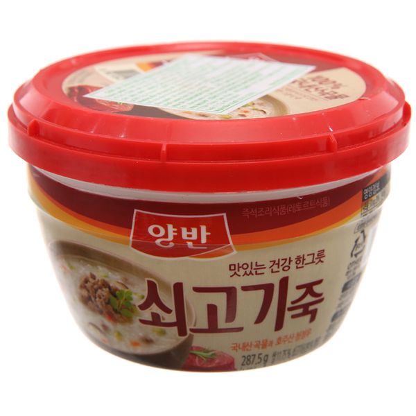  Cháo tươi bò DongWon hộp 287,5g 