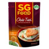  Cháo tươi Sài Gòn Food cá hồi đậu Hà Lan bộ 3 gói x 240g 