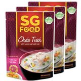  Cháo tươi Sài Gòn Food sườn non ngũ đậu thùng 30 gói x 270g 