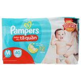  Tã quần Pampers Baby Dry cho bé 7 - 12kg size M gói 40 miếng 