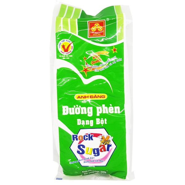  Đường phèn dạng bột Anh Đăng bịch 500g 