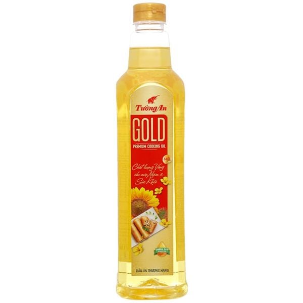  Dầu ăn cao cấp Tường An Gold chai 1 lít 