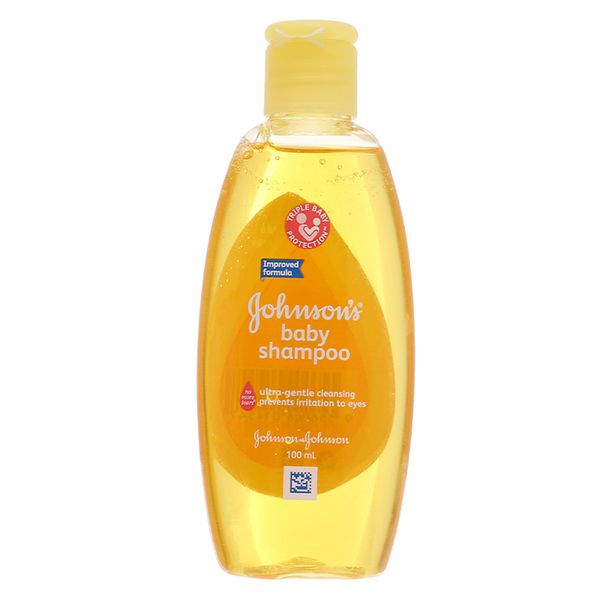  Dầu gội cho bé Johnson's Baby màu vàng 100ml 