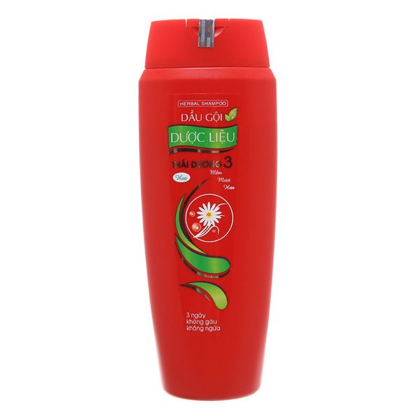  Dầu gội dược liệu Sao Thái Dương 3 sạch gàu 200ml 