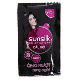  Dầu gội Sunsilk óng mượt rạng ngời 6g x 12 gói 