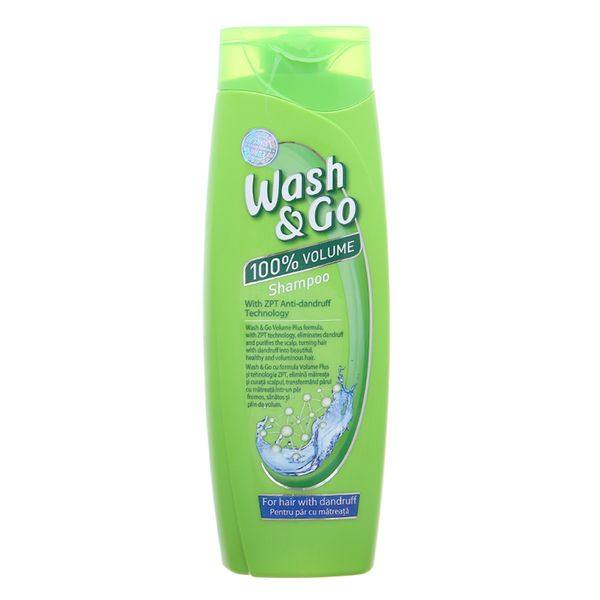  Dầu gội Wash&Go ngăn ngừa gàu chai 400ml 