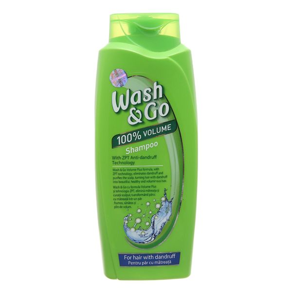  Dầu gội Wash&Go ngăn ngừa gàu chai 750ml 