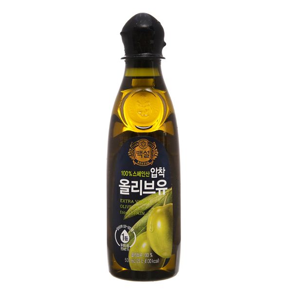  Dầu olive Beksul Extra Virgin chai 500ml 