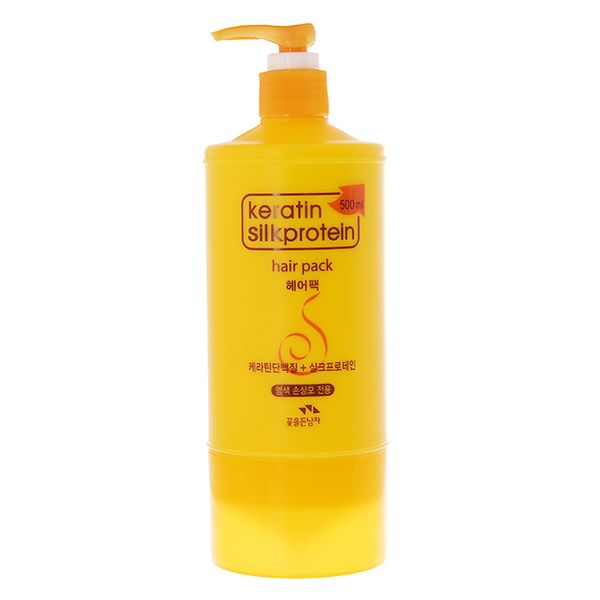  Dầu xả KERATIN tinh chất tơ tằm chai 500ml 