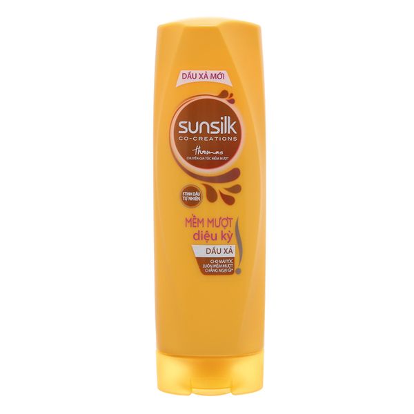  Dầu xả Sunsilk Keratin Smooth mềm mượt diệu kì chai 320g 