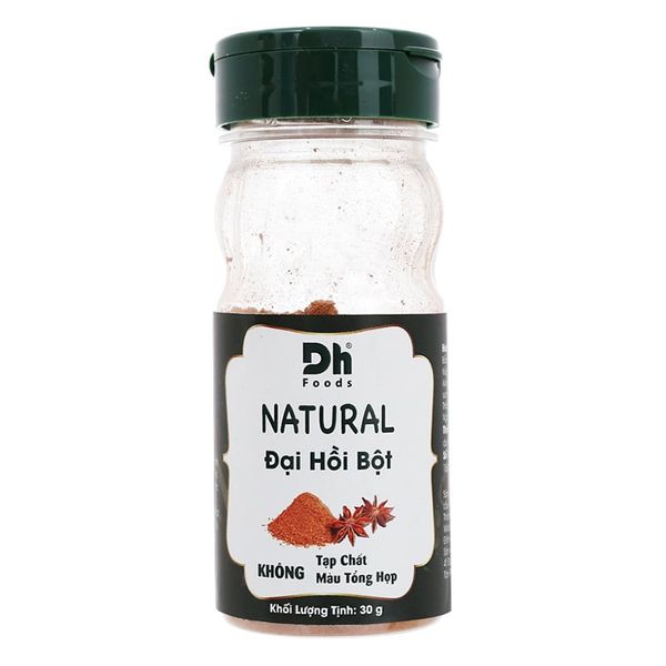  Đại hồi bột Dh Foods Natural hũ 30g 