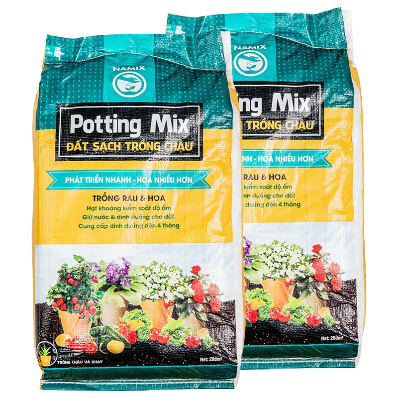  Đất trồng rau và hoa Namix All Purpose Potting Mix bao 20 dm3 