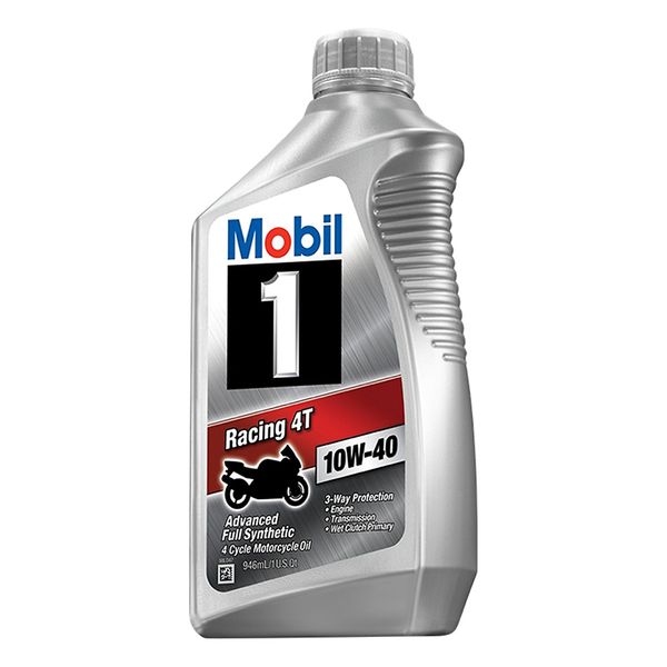  Dầu nhớt tổng hợp cao cấp Mobil 1 Racing 4T 10W40 946ml 