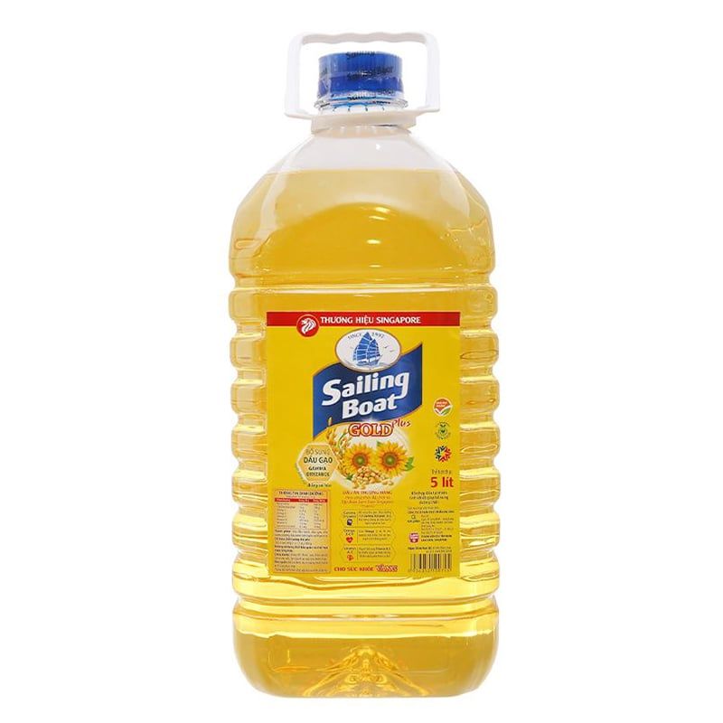  Dầu ăn thượng hạng Sailing Boat Gold Plus can 2 lít 
