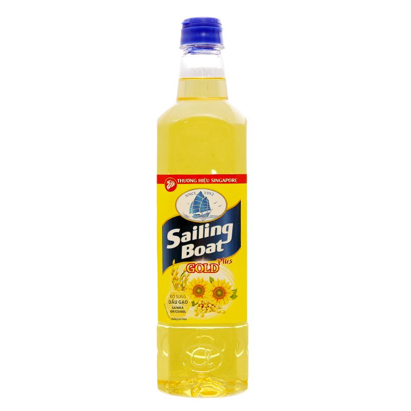  Dầu ăn thượng hạng Sailing Boat Gold Plus can 2 lít 