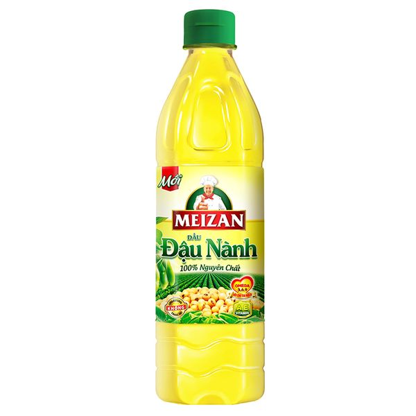  Dầu đậu nành Meizan chai 1 lít 