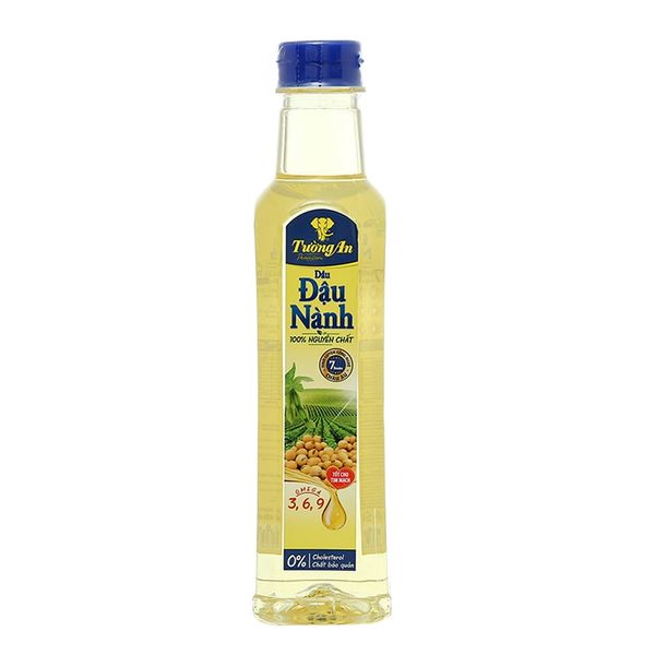  Dầu đậu nành Tường An nguyên chất 100% chai 400ml 