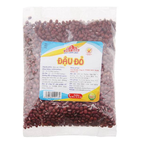  Đậu đỏ Việt San gói 500g 