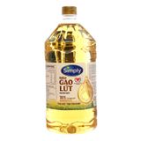  Dầu gạo lứt nguyên chất Simply chai 1 lít 