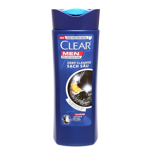  Dầu gội Clear Men sạch sâu chai 180g 