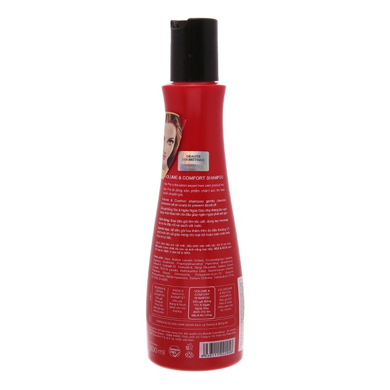  Dầu gội L'ovité Paris Pro bồng tóc & ngăn ngừa gàu 200ml 
