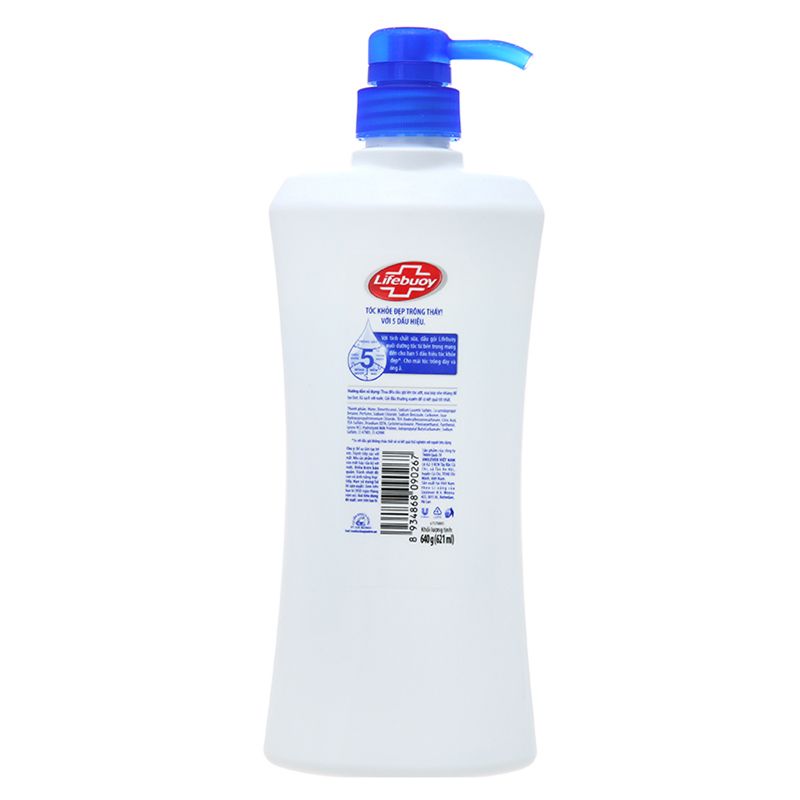  Dầu gội Lifebuoy Tóc dày óng ả chai 640 g 