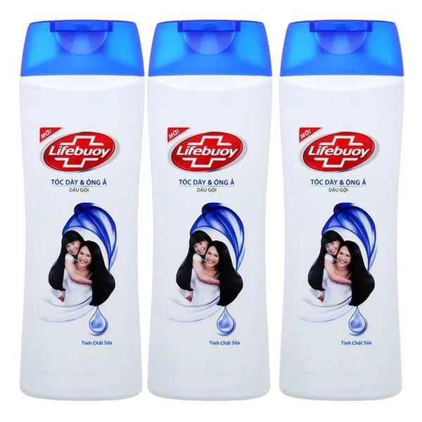  Dầu gội Lifebuoy tóc dày óng ả thùng 24 chai x 320 g 