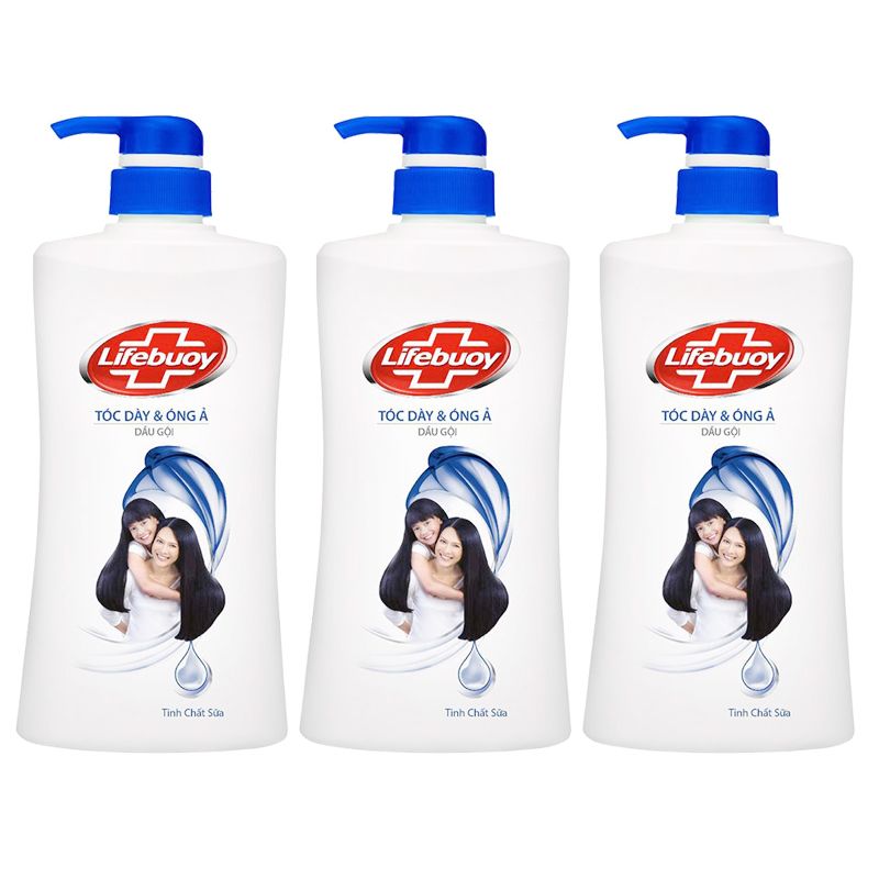  Dầu gội Lifebuoy Tóc dày óng ả chai 640 g 