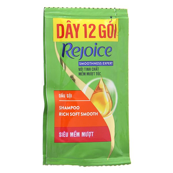  Dầu gội Rejoice siêu mềm mượt gói 6g 