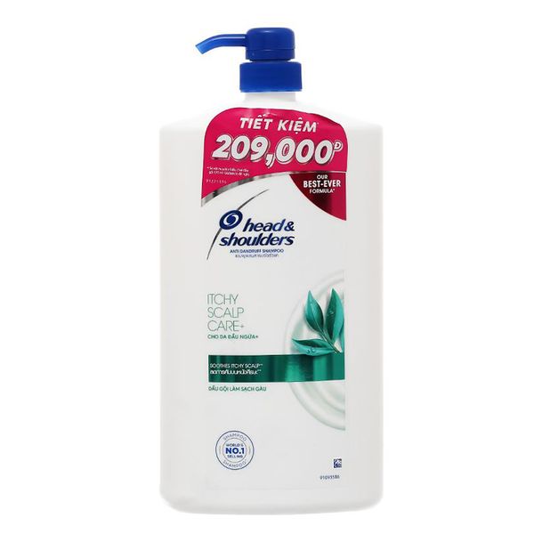  Dầu gội sạch gàu Head & Shoulders cho da đầu ngứa chai 1,8 lít 