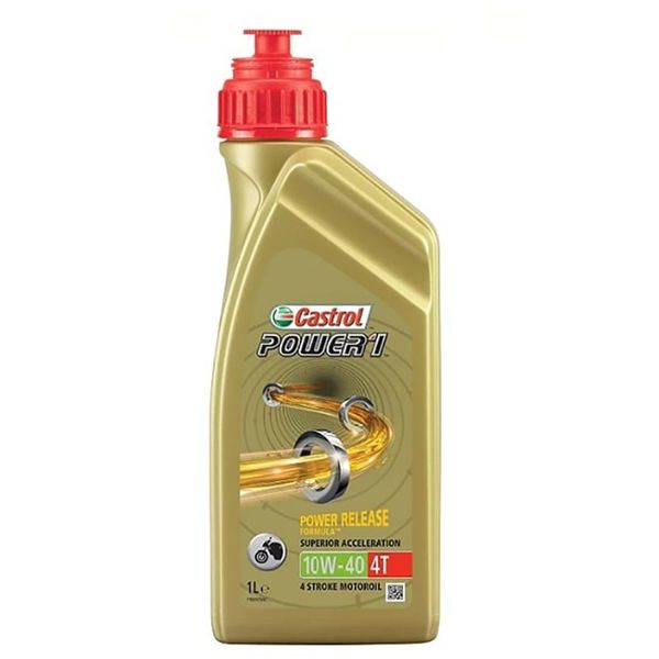  Dầu nhớt Castrol Power 1 10W 40 xe 4 thì chai 1 lít 