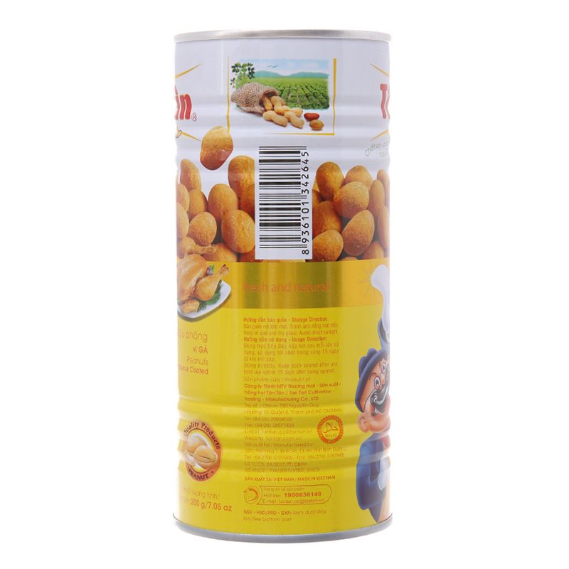  Đậu phộng Tân Tân vị gà lon 200g 