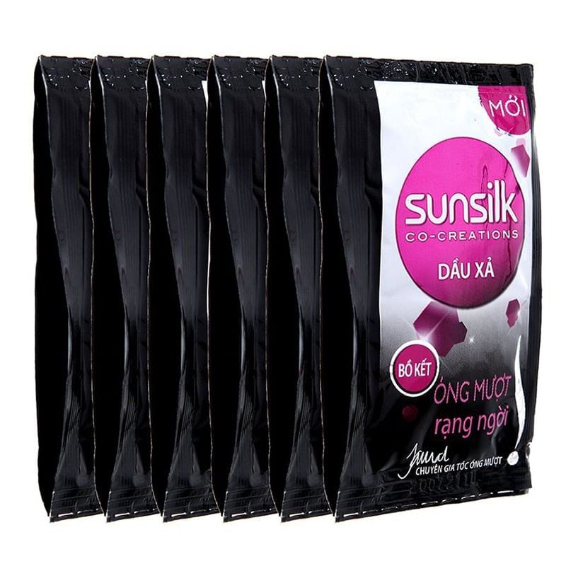  Dầu xả Sunsilk óng mượt rạng ngời chai 640g 